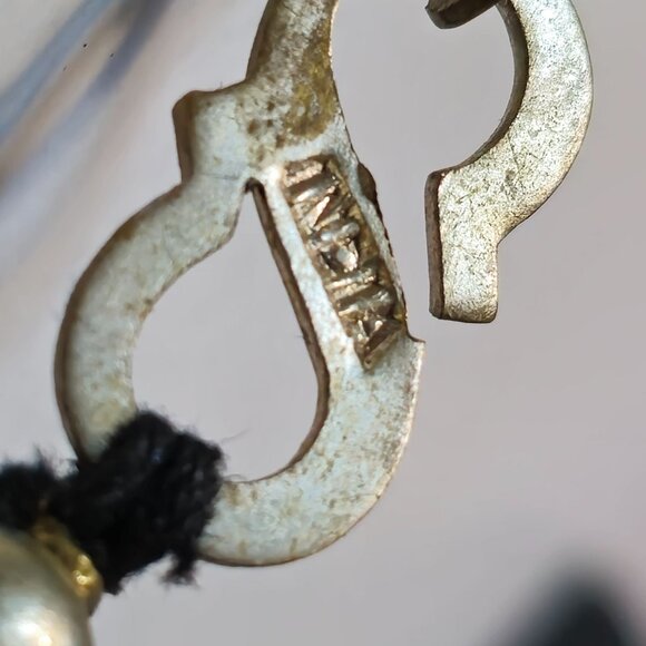 VTG Multi-Color Lucite Gumball Graduated Beaded Double Necklace Sterling Clasp - Picture 6 of 12